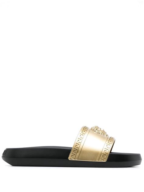 versace slides gold price